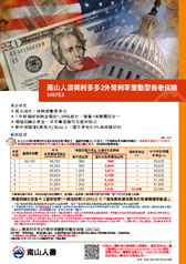 南山人壽 傳統型壽險 商品文宣