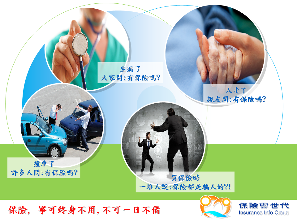 保險，寧可終身不用，不可一日不備！